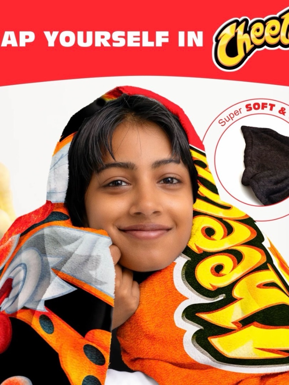 Cheetos Blanket - Picture 4 of 5